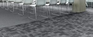 Ambiente com Carpete em Placa DESSO - Essence Maze