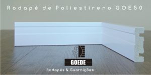 Rodapé em Poliestireno GOE50
