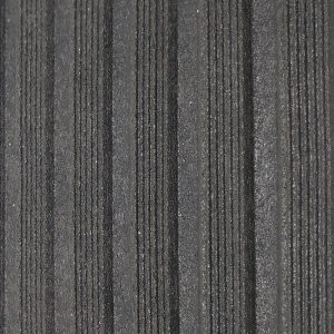 Piso de Borracha Vinílico Preto Frisado