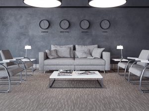Ambiente Carpete em Rolo Messenger Serie 3200